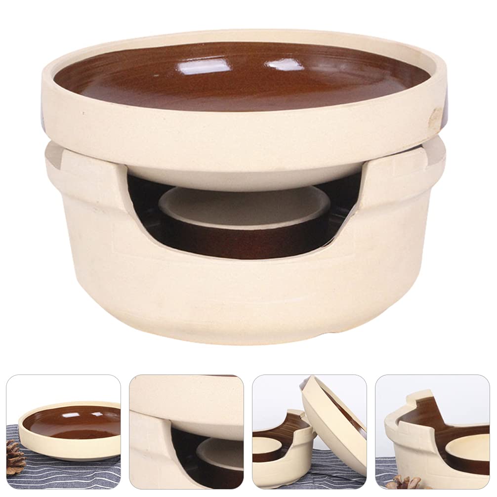 Premium Japanese Donabe Clay Pot - Ceramic Stew Pot for Kitchen, Hot Pot & Vegetable Cooking | Perfect for Soups, Stews & Traditional Japanese Dishes