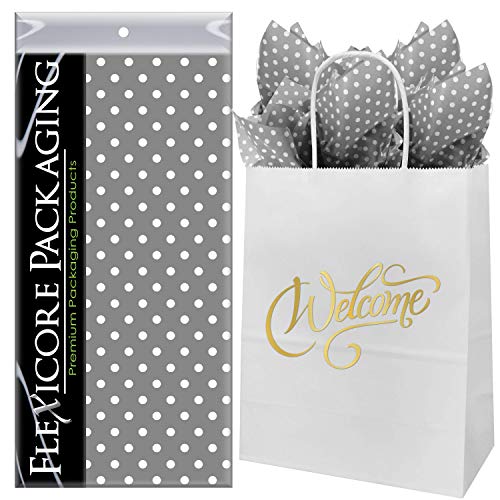 Gray Polka Dots