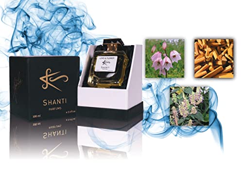 SHANTI Fresh & Long-Lasting Body Perfume - 100ml Limited Edition (Love & Flower) | Luxury Fragrance for Women, Day & Night Wear, Special Occasions & Gift Giving