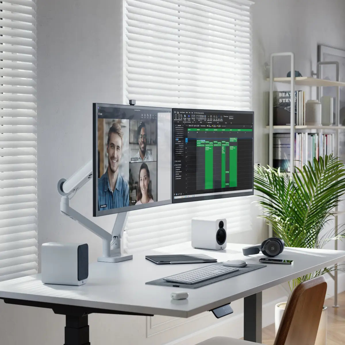 Clarity Max Touch 32 Ultimate Home Workspace Kit - Premium Office Accessories for Remote Work & Productivity | Perfect for Home Office, Study & Professional Workspaces