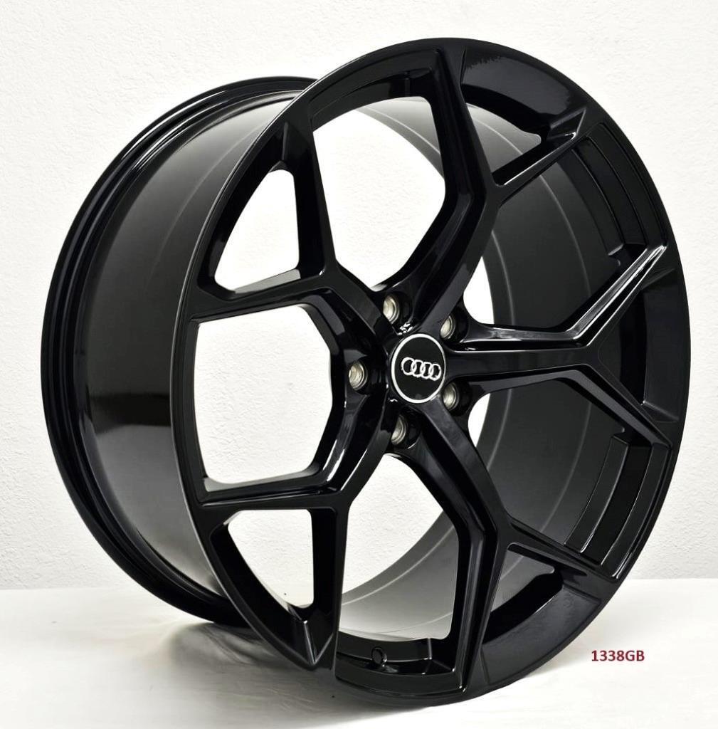 19'' Alloy Wheels for Audi A4 S4 2004 & Up - 5x112 Bolt Pattern 19x8.5 (Set of 4) - Perfect for Performance Upgrades & Luxury Styling