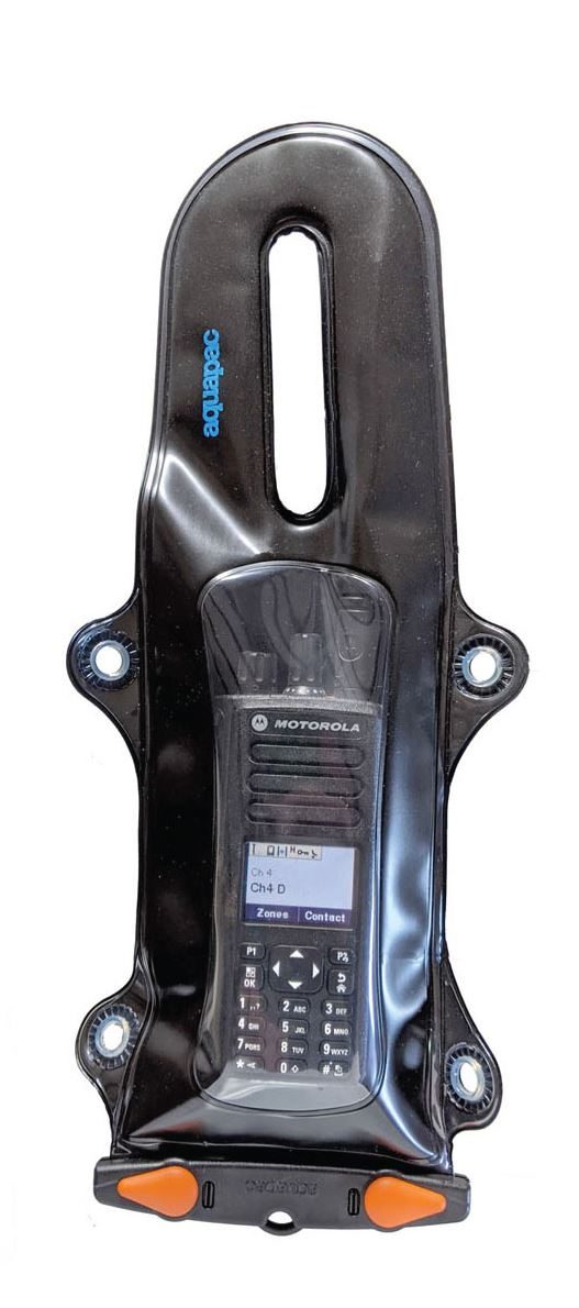 Aquapac Extreme VHF PRO Waterproof Case Dock System with Welded Stud - Perfect for Marine, Kayaking & Outdoor Adventures