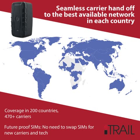 5G GPS Tracker for Vehicles - Real-Time Tracking Device with Geo-Fence & 256-Day Battery Life - Monitor Kids, Cars, Seniors & Pets (Includes 6-Month Service) - Perfect for Fleet Management, Personal Safety & Asset Protection