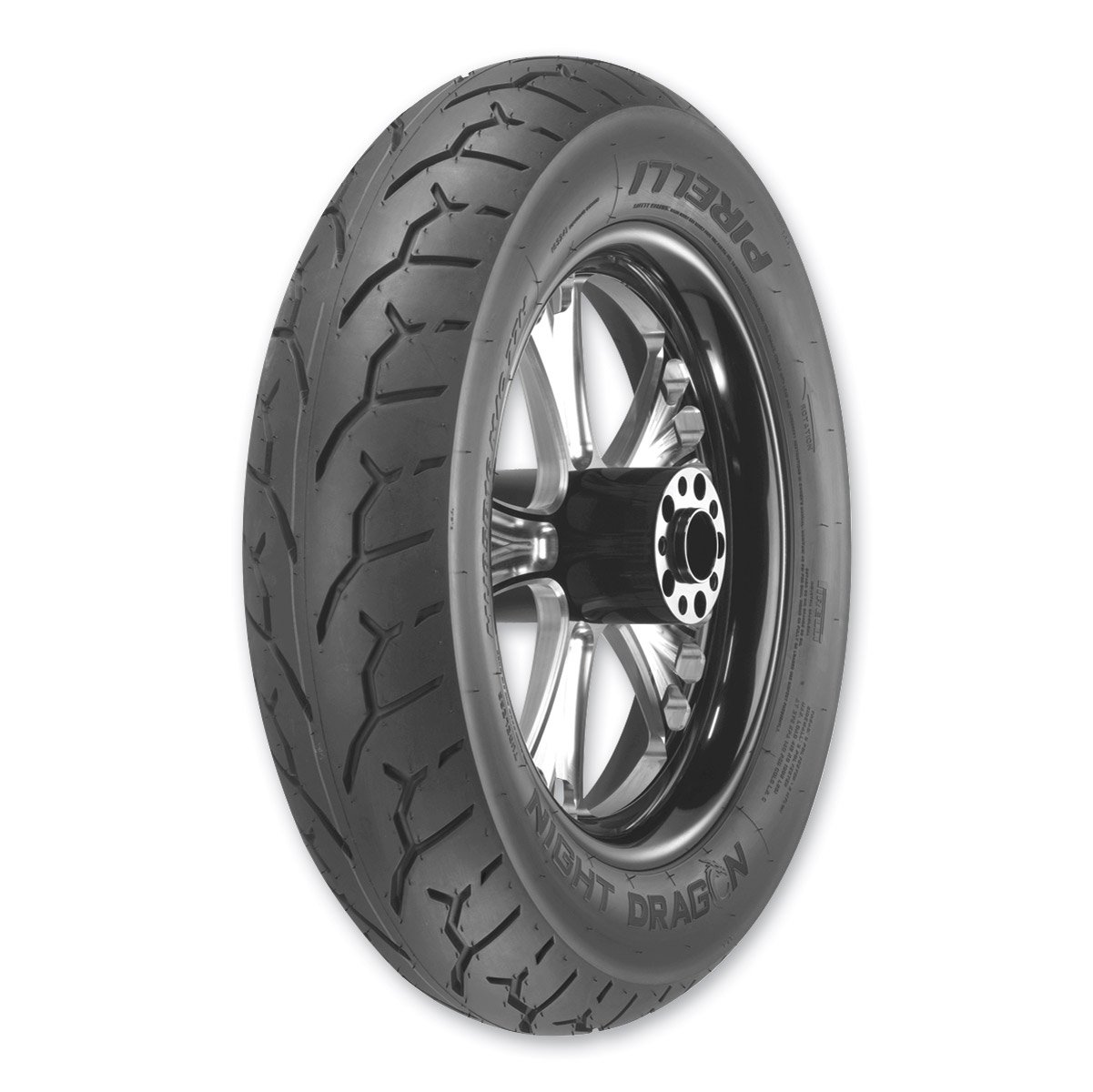 Pirelli Night Dragon Radial 140/75 R 17 TL Front Motorcycle Tire - High Performance for Cruisers & Touring Bikes | Perfect for Night Riding & Long-Distance Travel