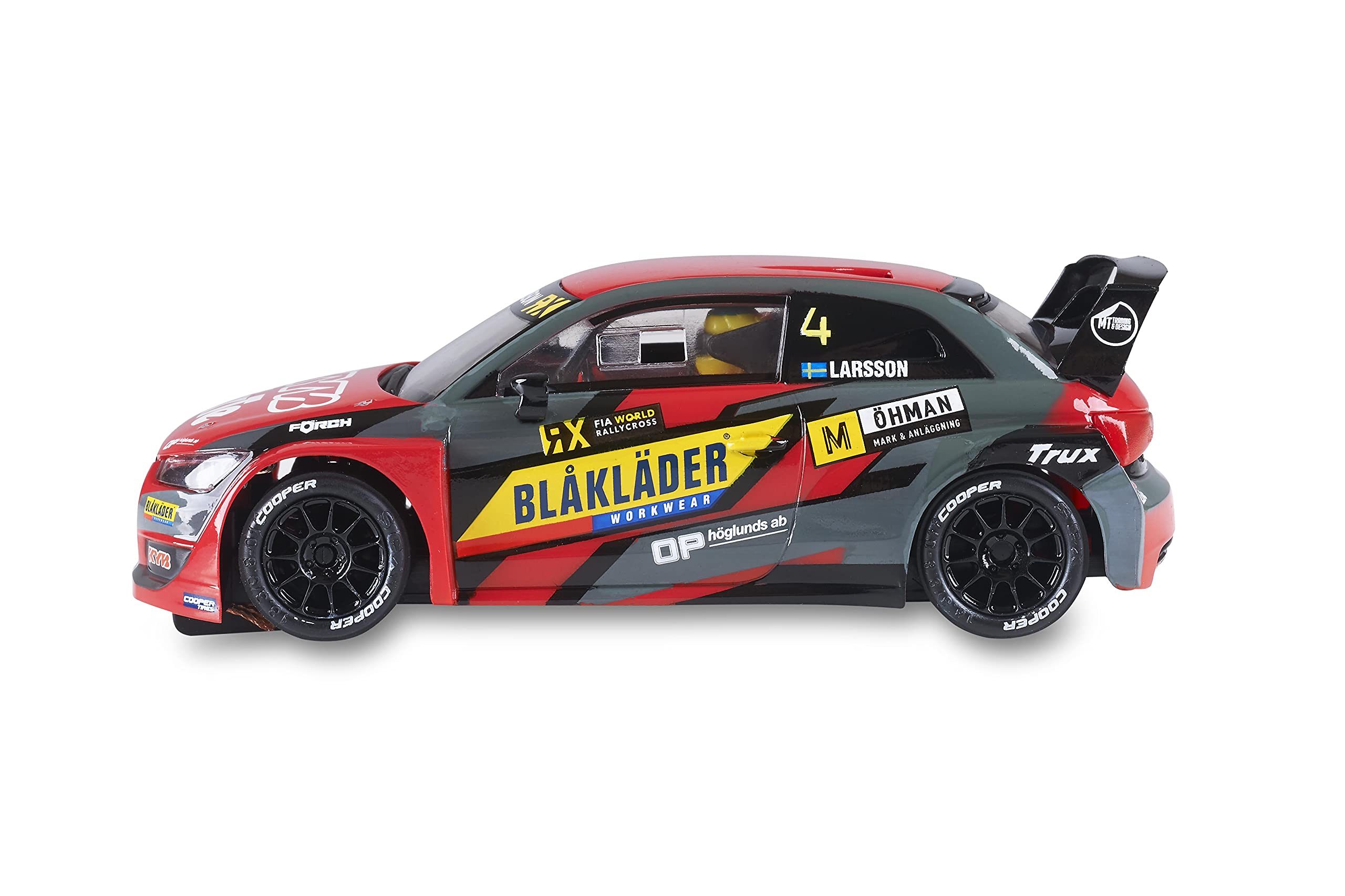 Scalextric Original 1:32 Scale Slot Car Racing Set - Audi S1 RX Blaklader for Adults & Kids - Perfect for Home Racing Tracks & Collector Displays