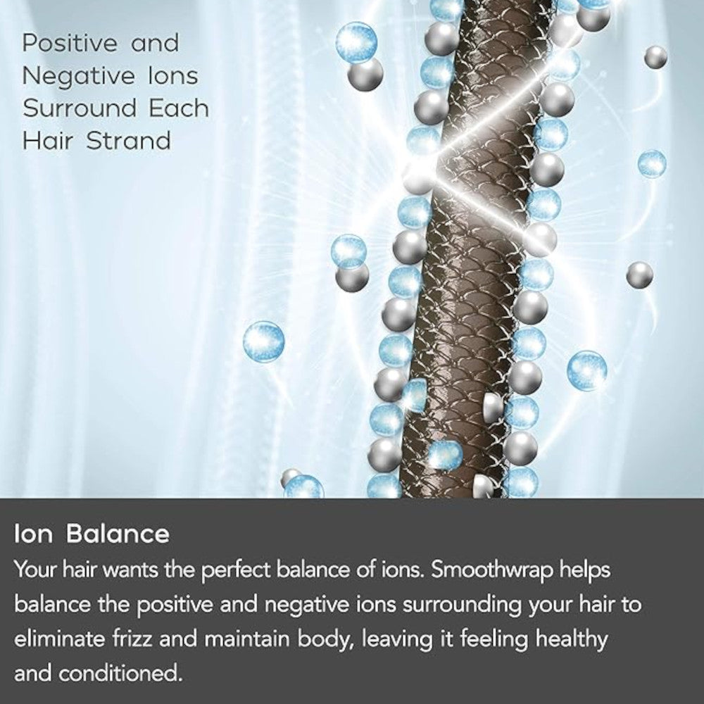 InfinitiPRO by Conair 910C Smoothwrap Hair Dryer - Professional Ionic Ceramic Styler for Frizz-Free Shine - Perfect for Home & Salon Use