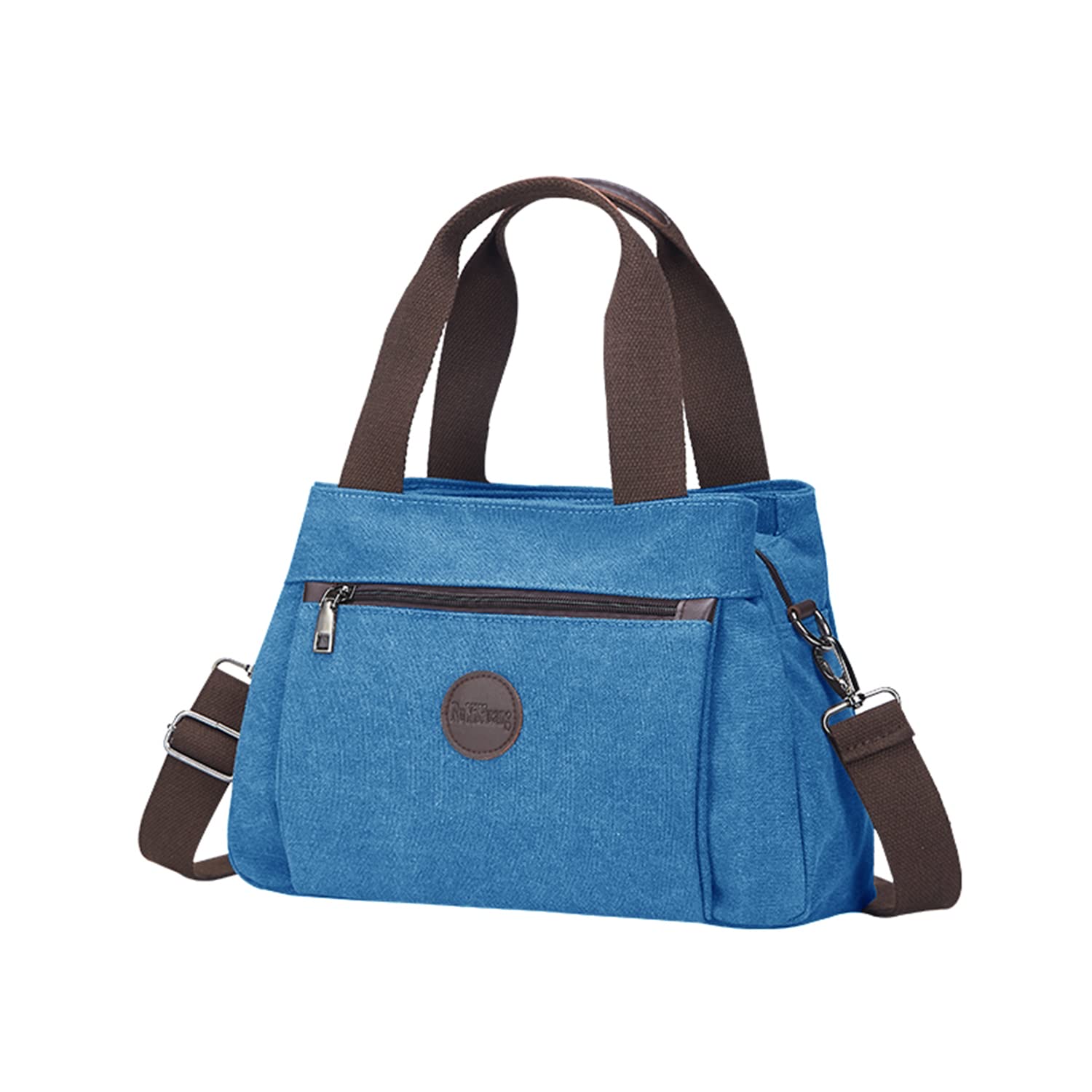 Vintage Canvas Hobo Handbag for Women - Crossbody Shoulder Tote Purse with Multiple Pockets | Perfect for Work, Travel & Everyday Use