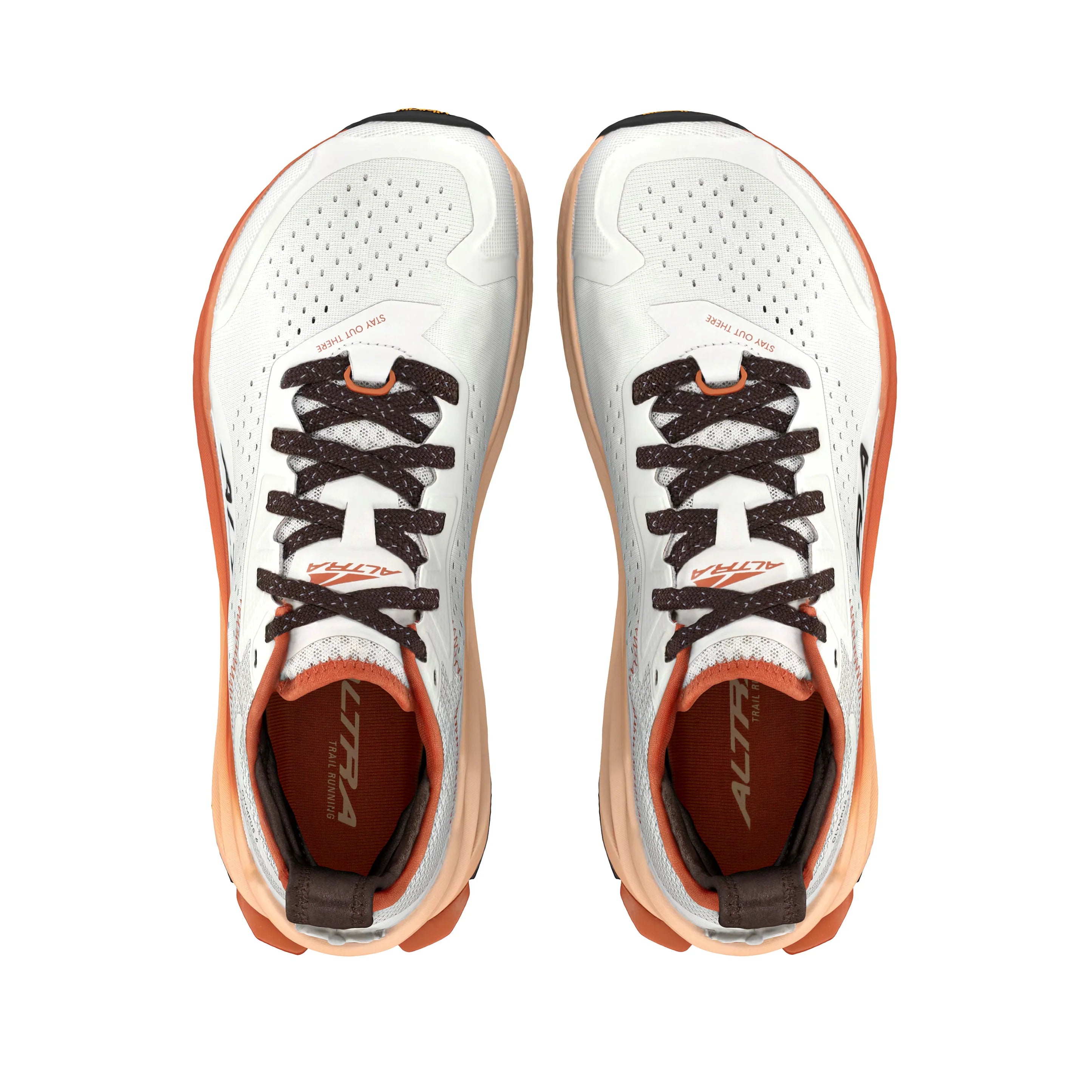 Altra Men's Olympus 6 Trail Running Shoes - Lightweight Hiking Shoes for Men with Cushioned Support (Gray/Orange) - Perfect for Trail Running, Hiking & Outdoor Adventures
