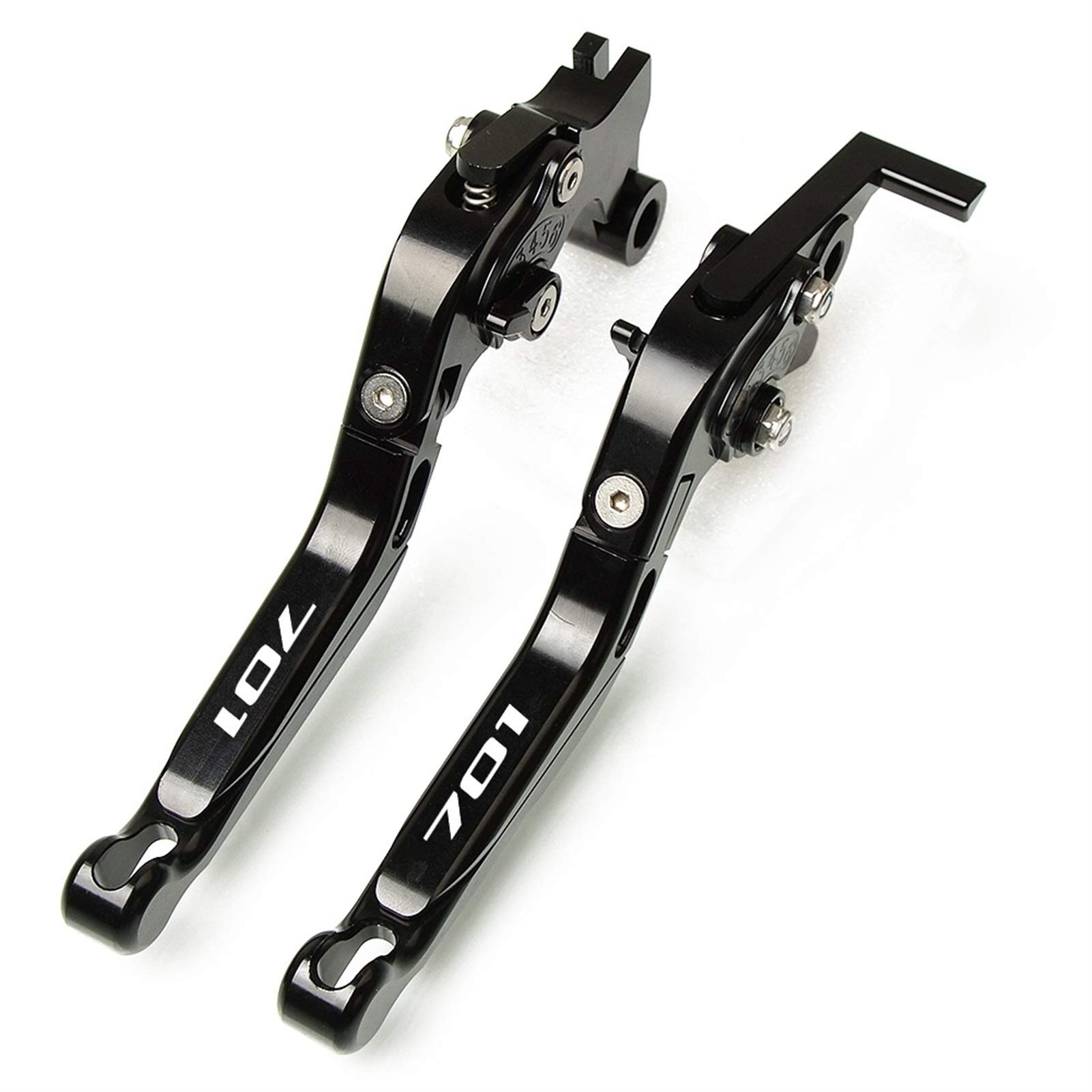 Husqvarna 701 Supermoto & Enduro 2017-2018 CNC Aluminum Motorcycle Brake & Clutch Levers - Foldable & Durable Bike Accessories for Off-Road & Street Riding