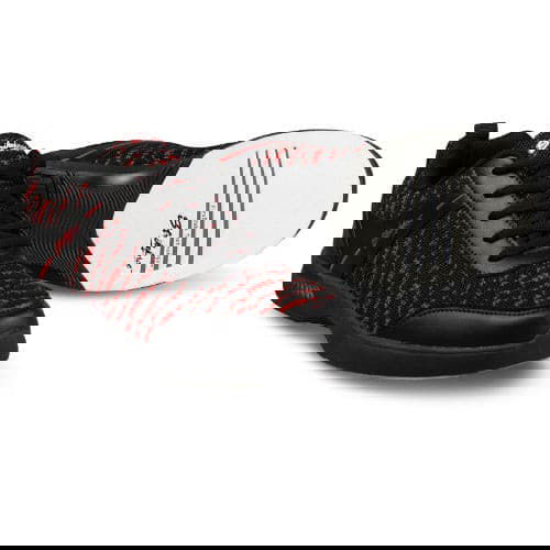 KR Strikeforce Flyer Mesh Lite Black/Cardinal Men's Bowling Shoes - Lightweight & Breathable for Competitive Bowling & League Play