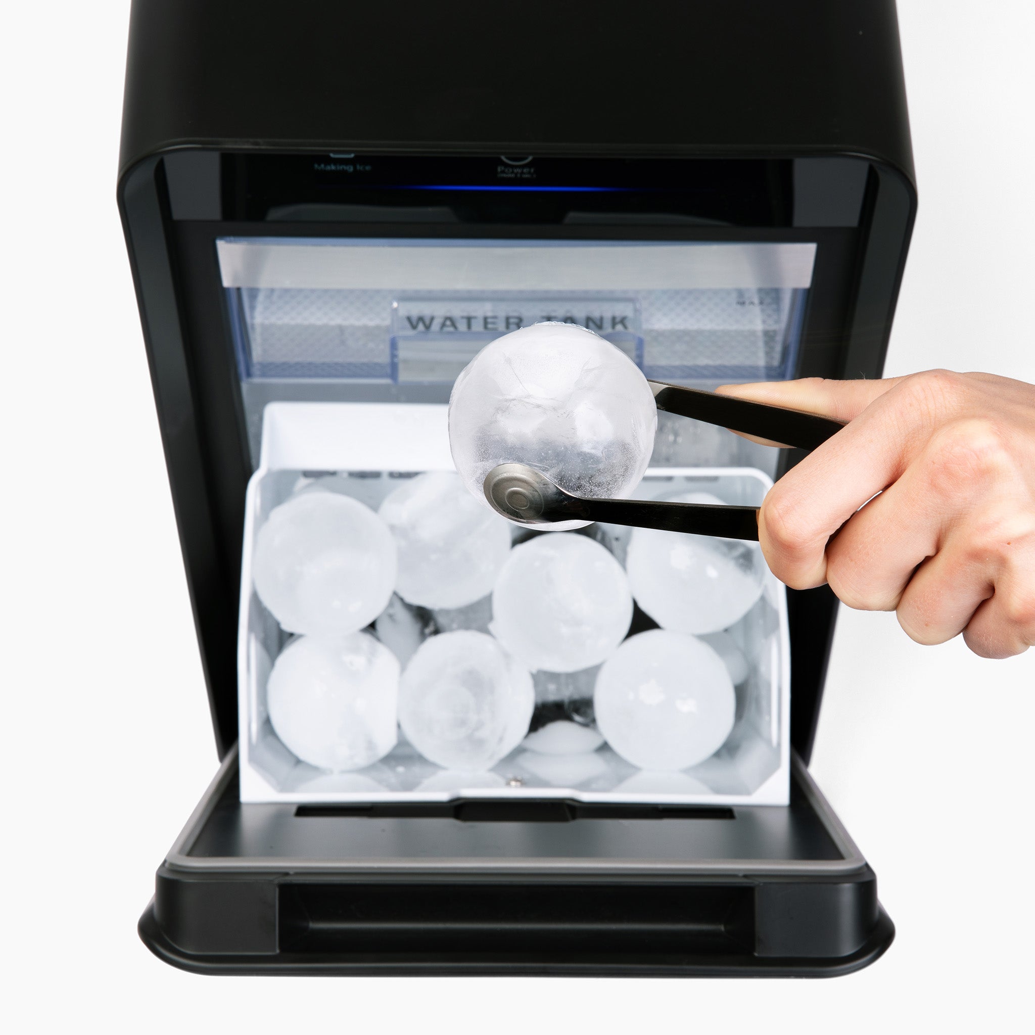 Newair® Countertop Whiskey Ice Ball Maker - 32 Ice Spheres in 24 Hours | Perfect for Cocktails, Bourbon & Scotch | Home Bar & Party Essential