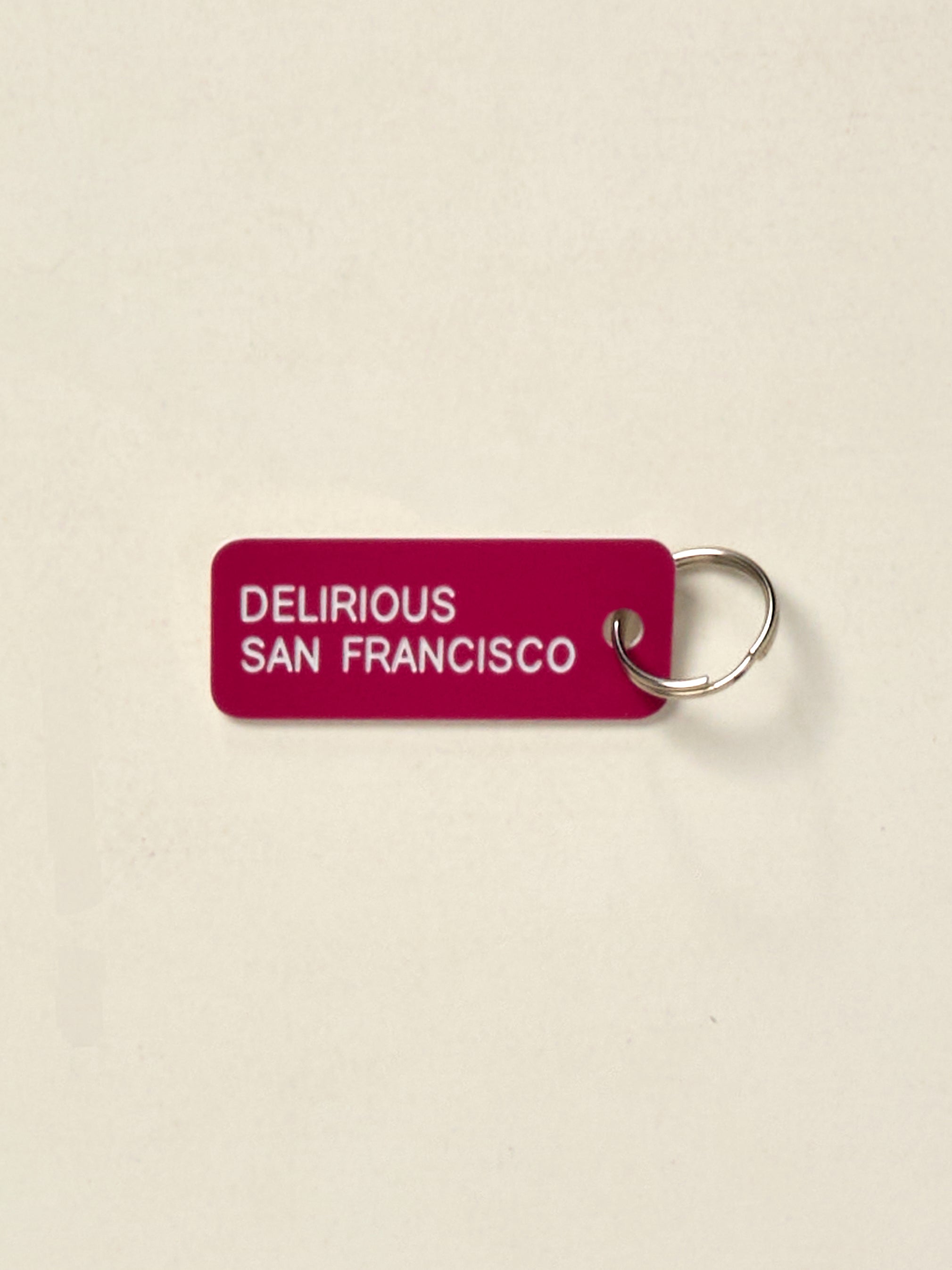 Delirious Keytag - Durable & Stylish Keychain for Keys, Bags & Accessories - Perfect for Everyday Use, Travel & Gifts