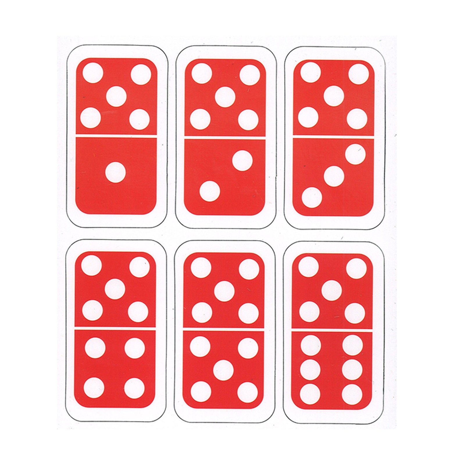 Colorful Educational Magnetic Dominoes Set for Kids - Ashley Productions Die-Cut Learning Toys | Perfect for Classroom Math Games & Homeschool Activities