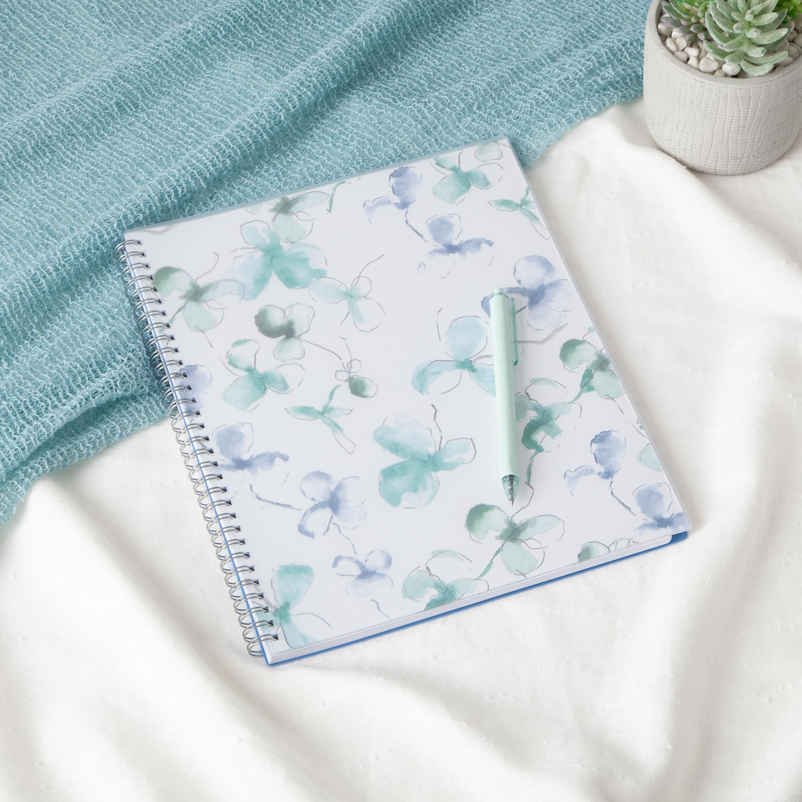 Blue Sky 2025 Weekly & Monthly Planner Calendar - January to December 2025, 8.5