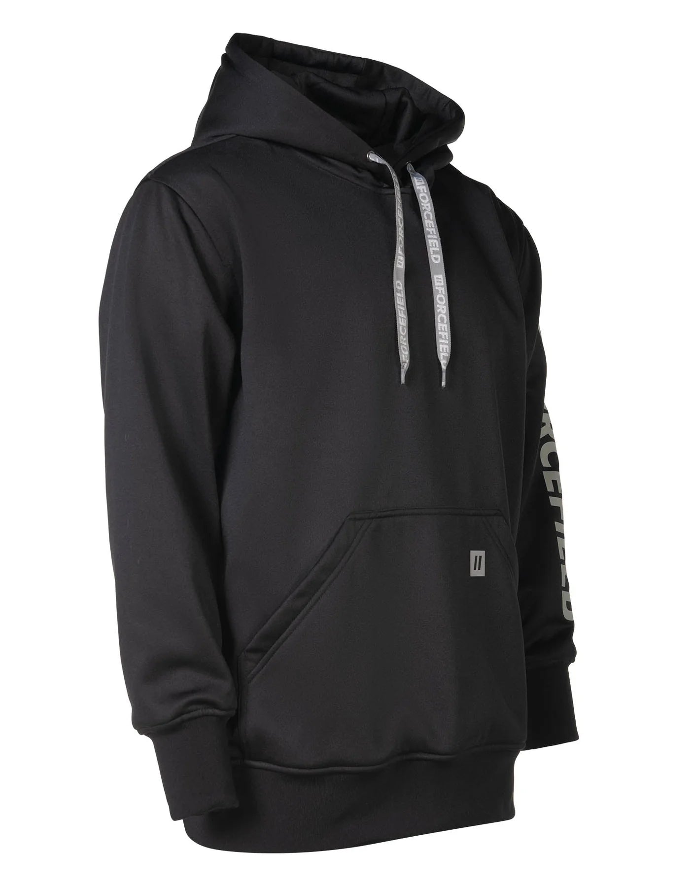 Forcefield Pullover Logo Sleeve Graphic Hoodie - Men's Casual Streetwear Sweatshirt for Gym, Running & Outdoor Activities