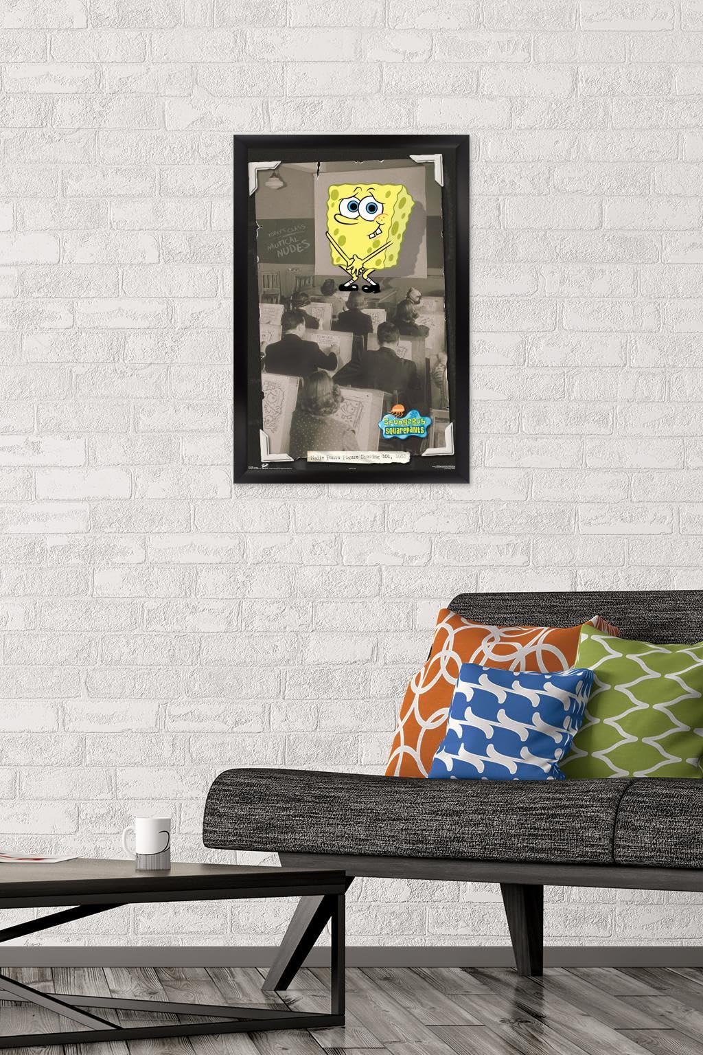 Trends International Nickelodeon SpongeBob SquarePants Classroom Poster - 14.725