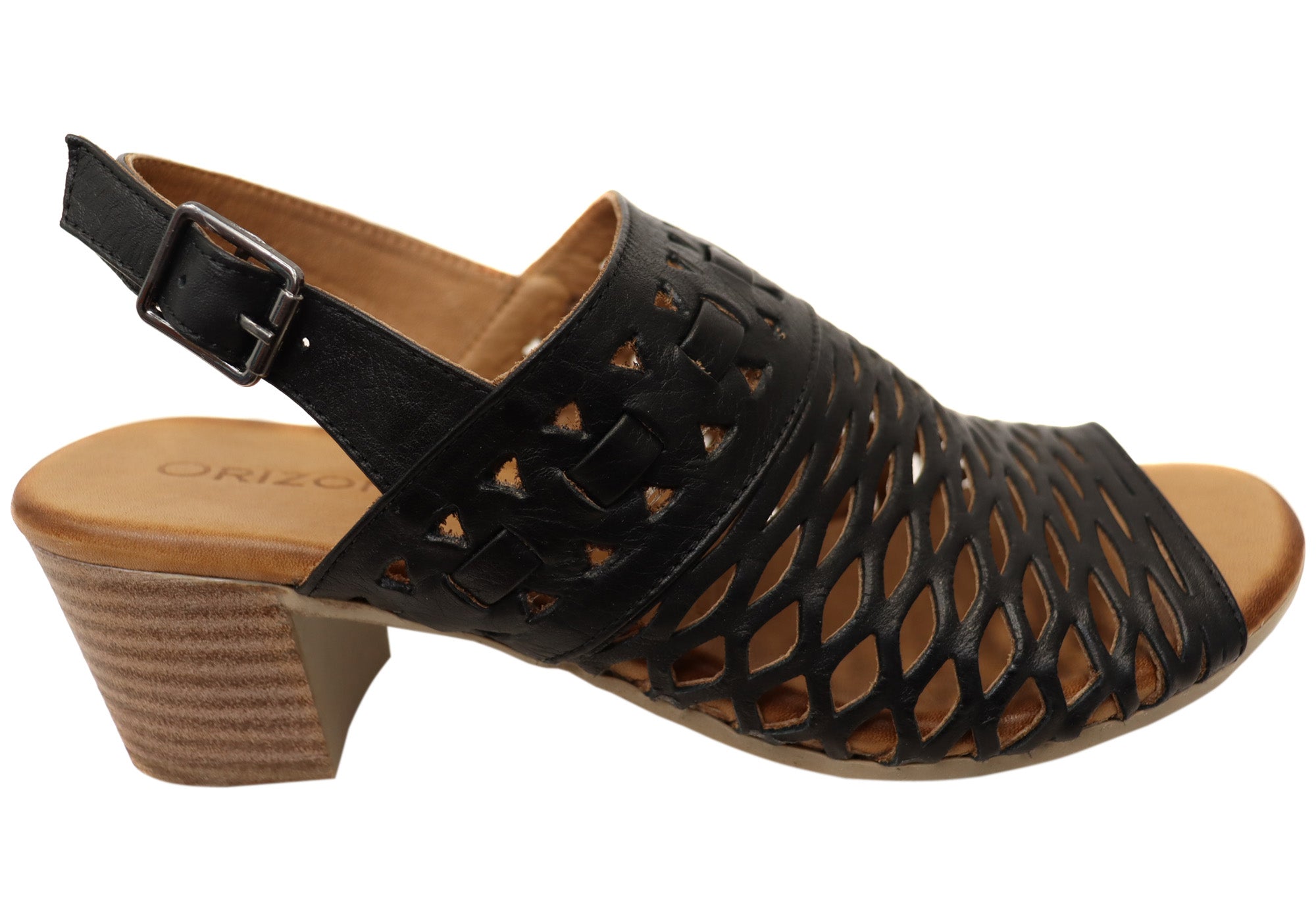 Orizonte Maxeen Women's Comfortable European Leather Sandals - Stylish & Breathable for Summer, Travel & Casual Wear