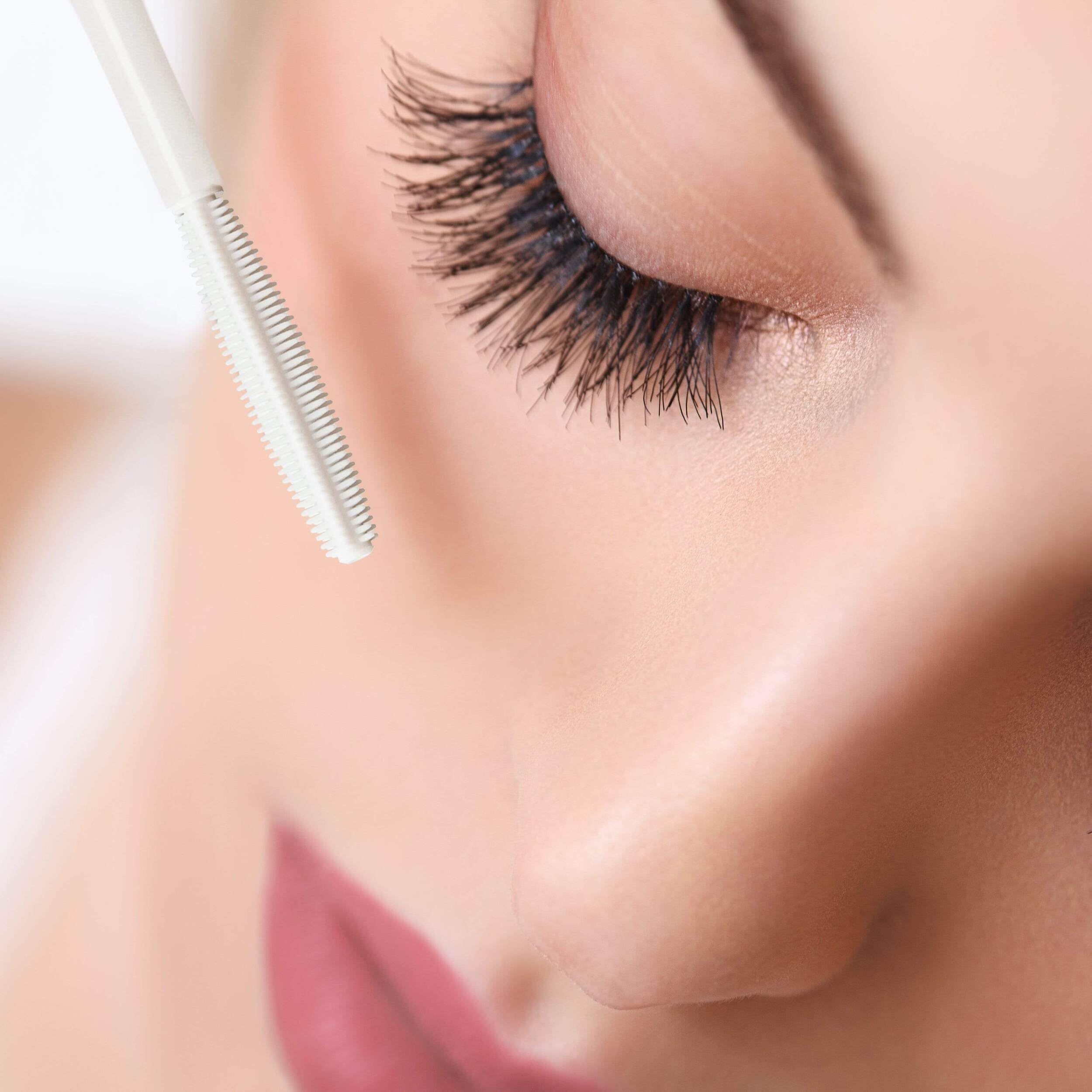 Mirenesse 4D Mega Volume Lash Primer & Super Volume Mascara Duo - Black - Curl Enhancing Eyelash Enhancer for Dramatic Lashes | Perfect for Day to Night Makeup & Special Occasions