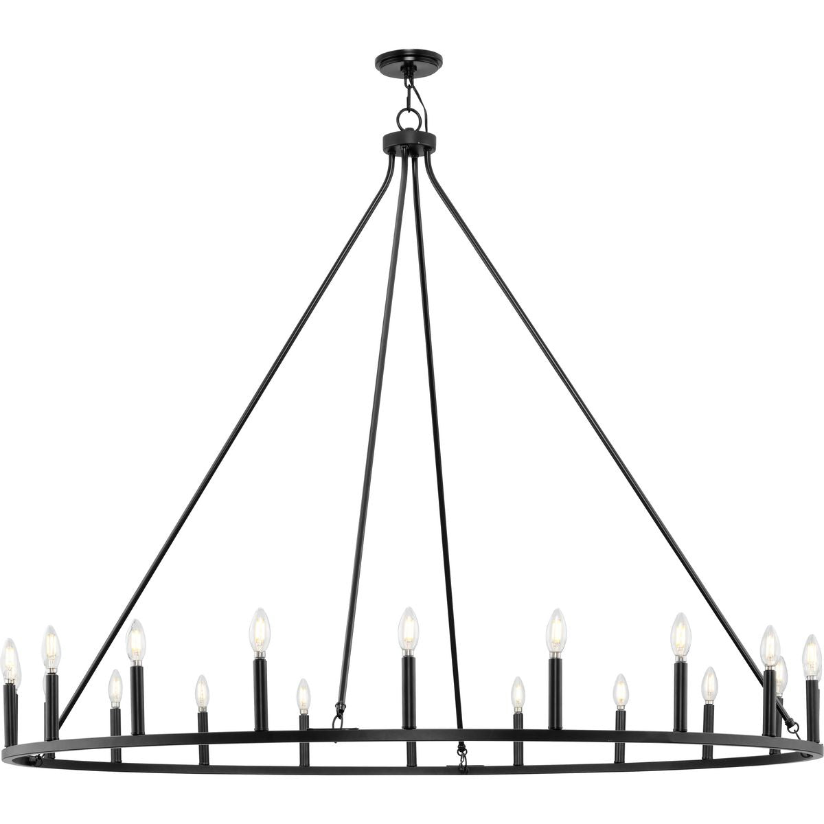 Gilliam Collection 20-Light Crystal Chandelier - Elegant Dining Room Lighting Fixture for Formal Dining Rooms & Luxury Bedrooms