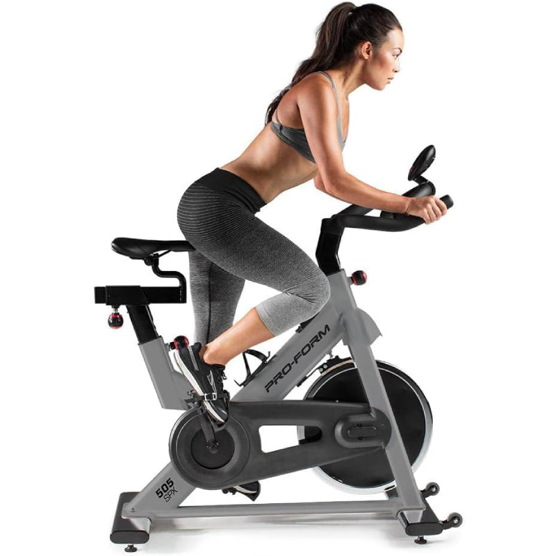 ProForm SPX 505 Indoor Cycling Bike - Stationary Exercise Bike for Home Gym, Cardio & Spin Workouts - Perfect for Weight Loss & Fitness Training