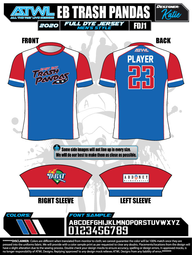 East Bay Spring 2020 Baseball Jerseys - Custom Team Uniforms for Youth & Adult Baseball Leagues - Perfect for Games, Practices & Tournaments