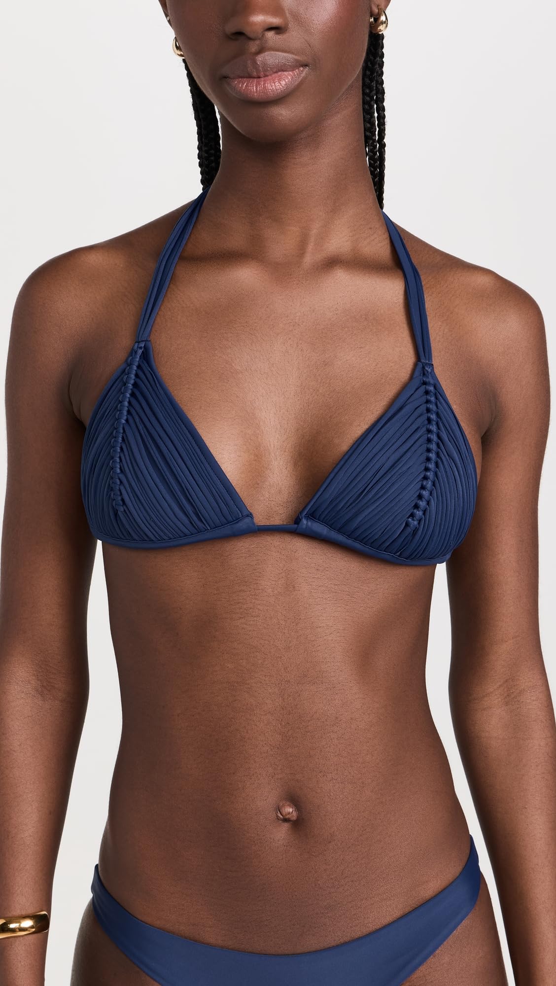 PQ Swim Women's Isla Triangle Bikini Top - Sexy Adjustable Swimwear for Beach, Pool & Vacation | Perfect for Summer, Swimming & Sunbathing
