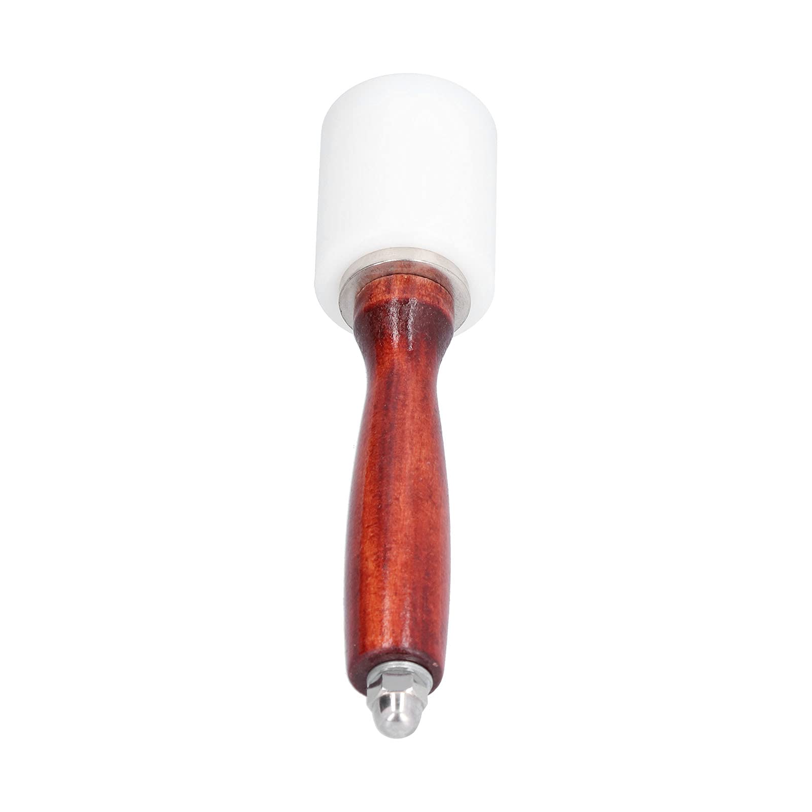 Estink Nylon Mallet with Wooden Handle - Leather Craft Hammer for Cowhide Leather Sewing, Stamping, Finishing & DIY Projects - Perfect for Leatherworking, Upholstery, and Woodworking Tools