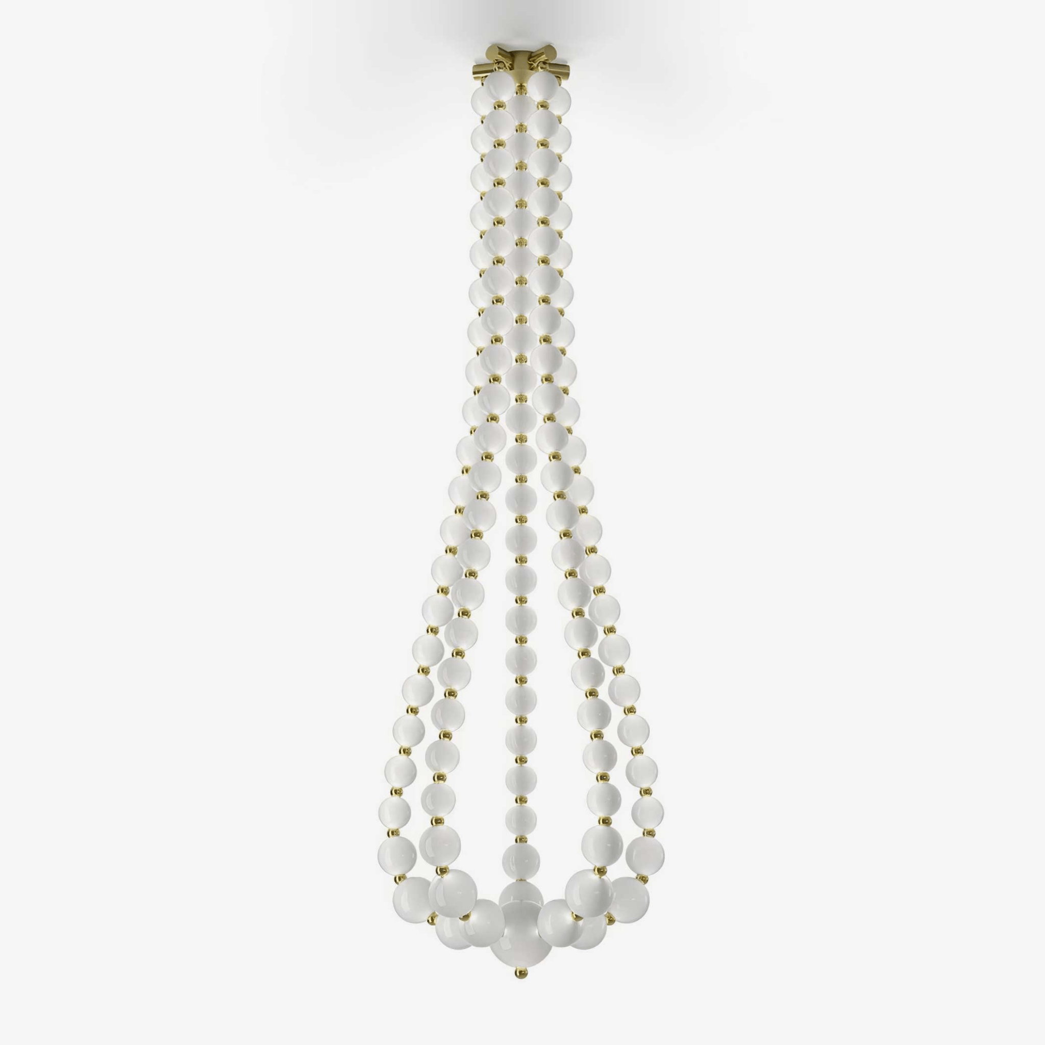 Elegant Halti Acrylic Chandelier Necklace - Fashion Statement Jewelry for Women, Perfect for Parties, Weddings & Evening Events