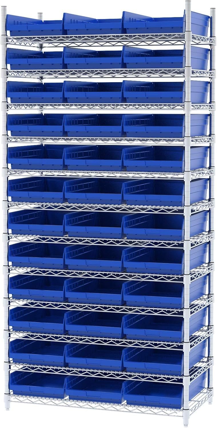Akro-Mils 30178 Heavy Duty Plastic Storage Bins - 18