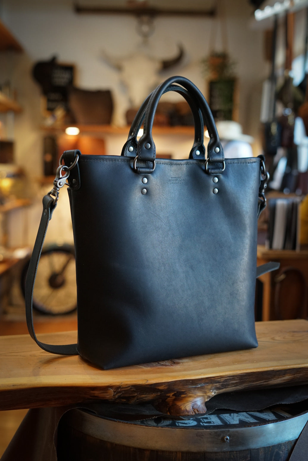 Stylish Flat Black Handbag for Women - Trendy Crossbody Purse with Adjustable Strap - Perfect for Work, Travel & Everyday Use