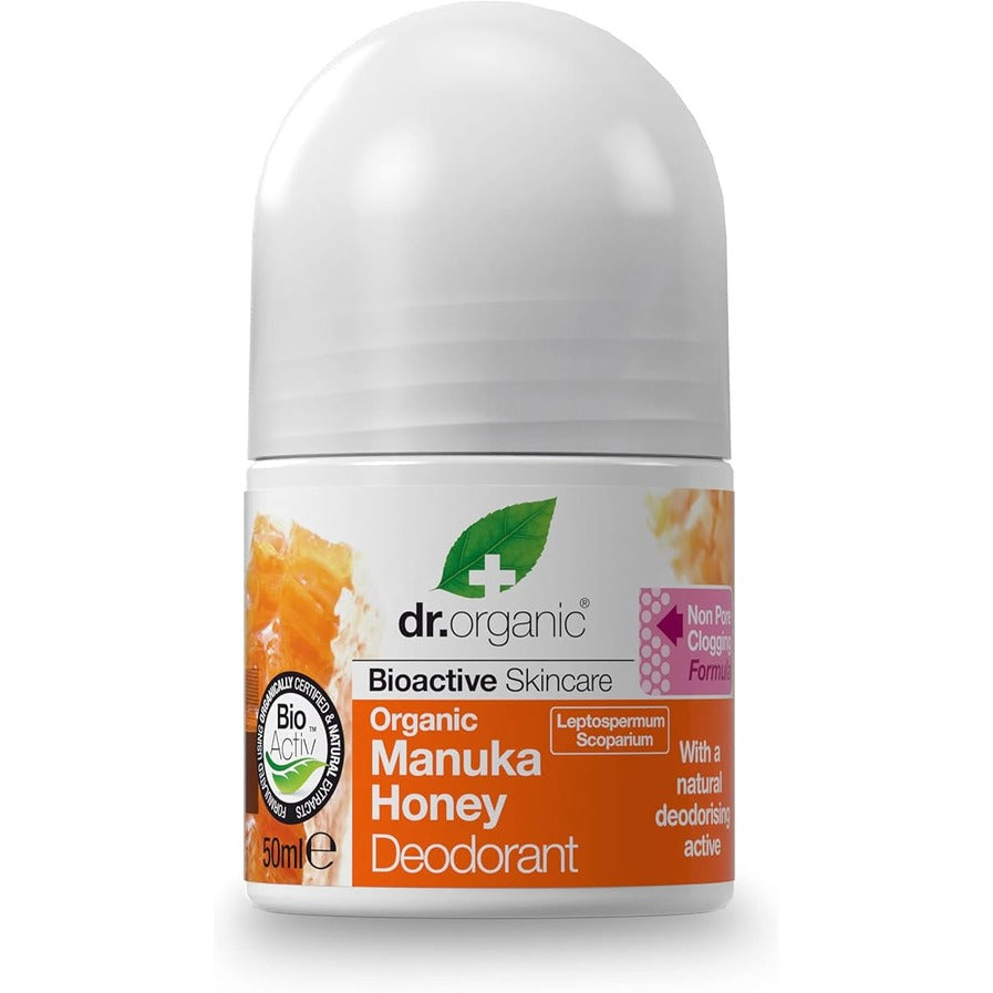 Organic Manuka Deodorant for Women & Men - Natural, Vegan, Cruelty-Free, Aluminum & Paraben Free - 50ml | Fresh All-Day Protection for Workouts, Travel & Daily Use
