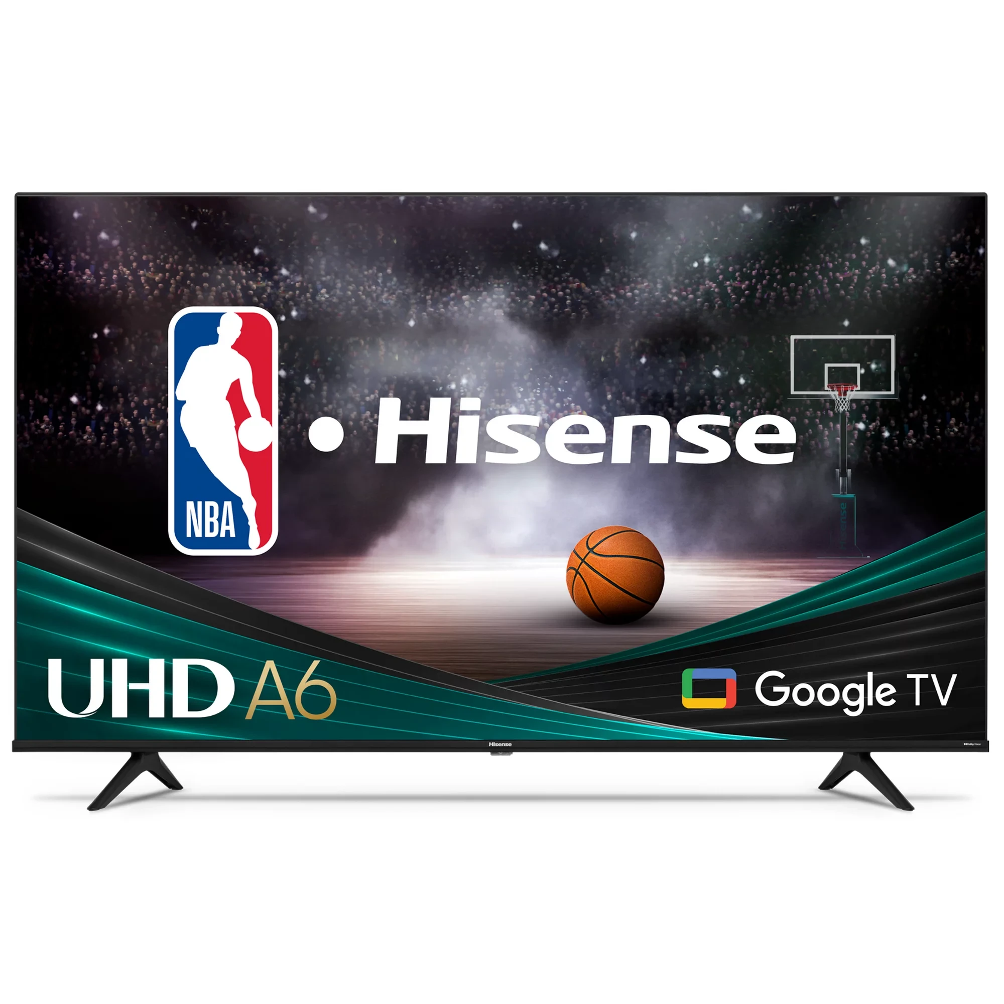 Hisense 55A6H 55-Inch 4K UHD Smart TV with Dolby Vision HDR, Google Assistant & Built-in Chromecast - Perfect for Living Room Entertainment & Home Theater Setup