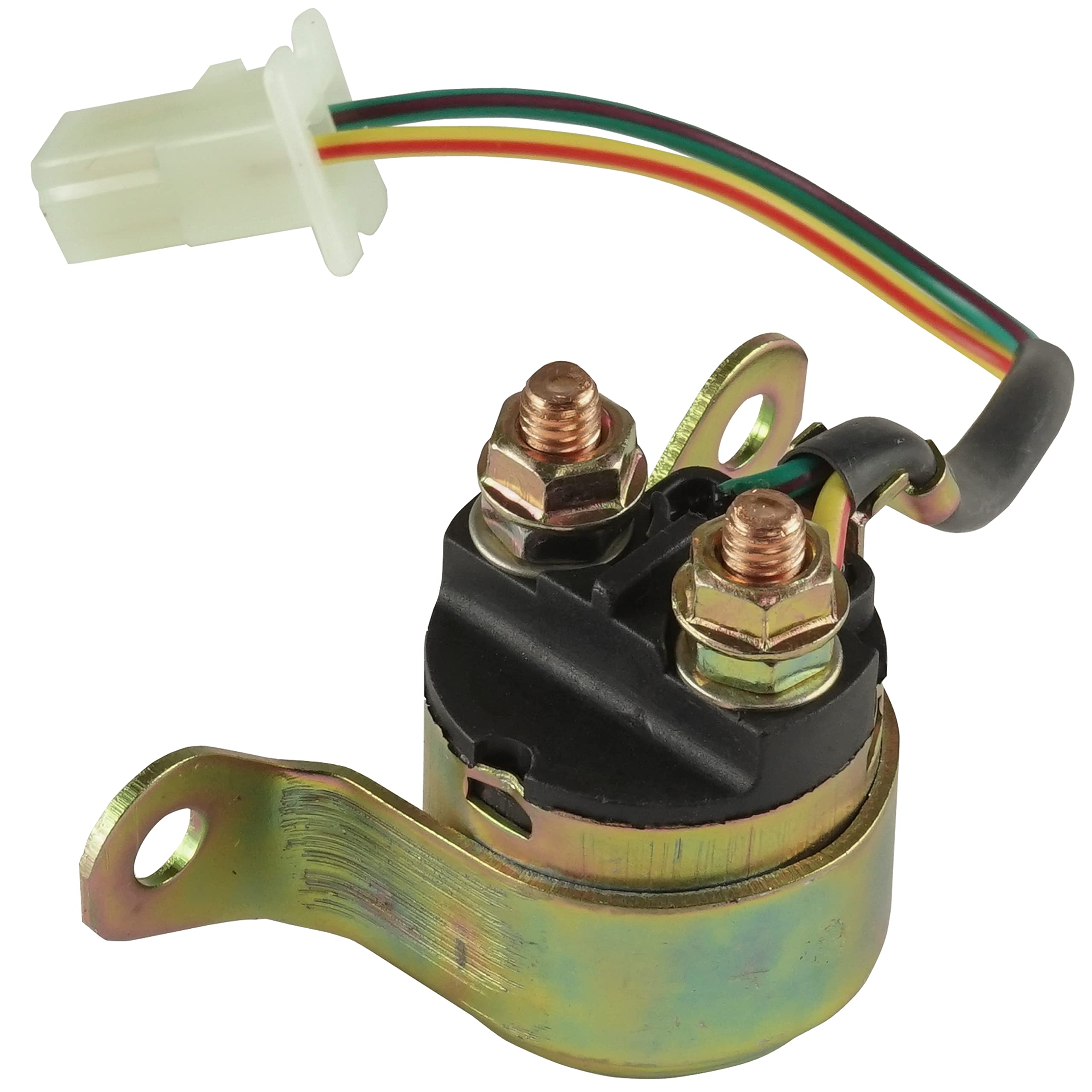 Caltric Starter Solenoid Relay Compatible with Suzuki GV700 GV700GLF Madura 700 1985 - Replacement Part for Motorcycle Engine Starting System | Perfect for DIY Repairs & Maintenance