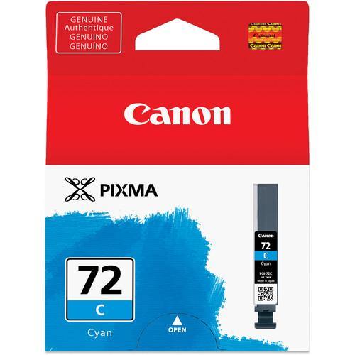 Canon LUCIA PGI 72 Cyan Ink Tank - High-Quality Printer Ink Cartridge for Canon PRO-1000 & PRO-2000 | Ideal for Professional Photo Printing & Graphic Design Projects