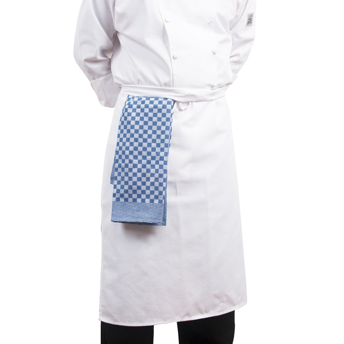 Checkered Side Towel 5-Pack - Soft Absorbent Kitchen Towels for Dishes, Cleaning & Decoration - Perfect for Home, Restaurant & Cafe Use