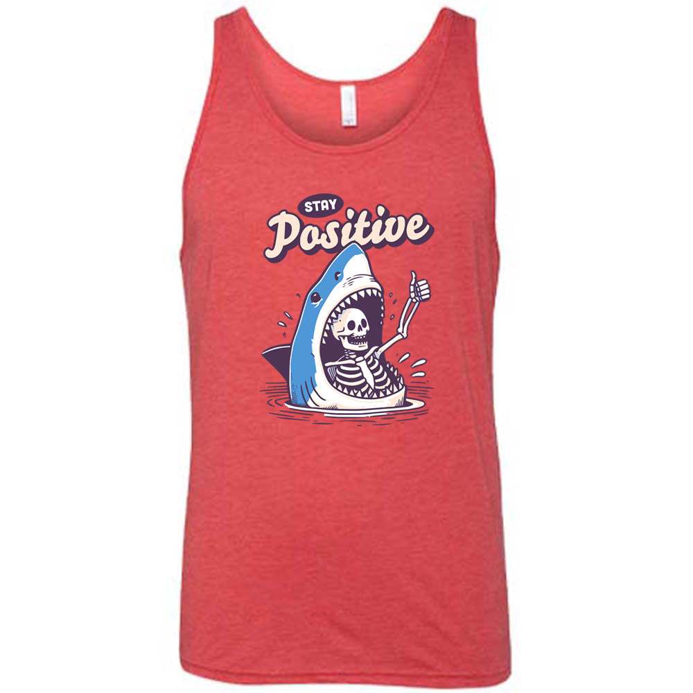 Stay Positive Motivational T-Shirt - Unisex Cotton Tee for Men & Women - Perfect for Workouts, Casual Wear & Inspirational Gifts