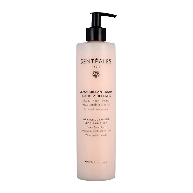 SENTEALS Gentle Micellar Cleansing Water 500ml - Hydrating & Soothing Facial Cleanser for All Skin Types | Perfect for Makeup Removal & Daily Skincare Routine