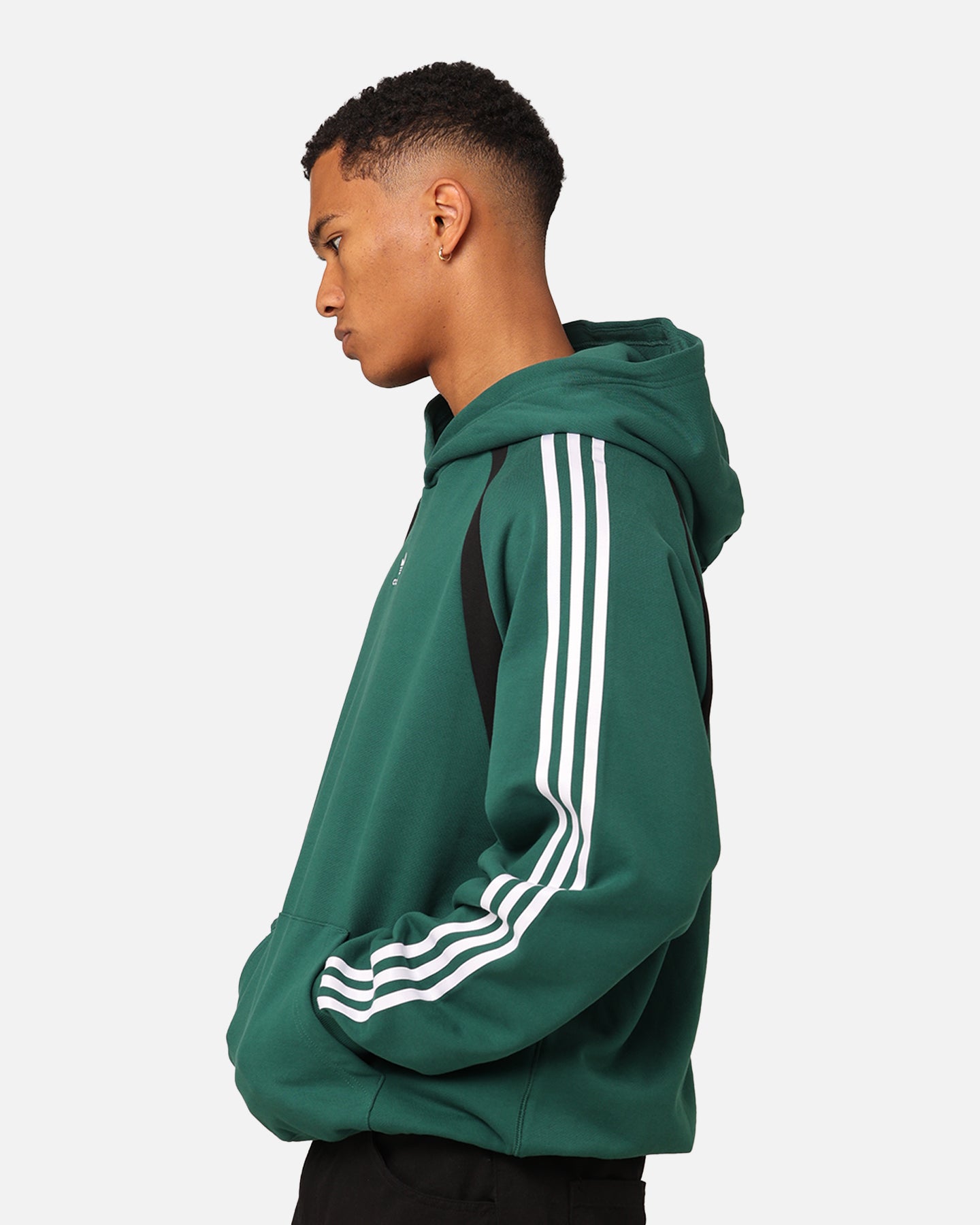 Adidas Oversized Hoodie for Men & Women - Collegiate Green | Comfortable Streetwear Pullover for Casual Wear, Gym & Lounge