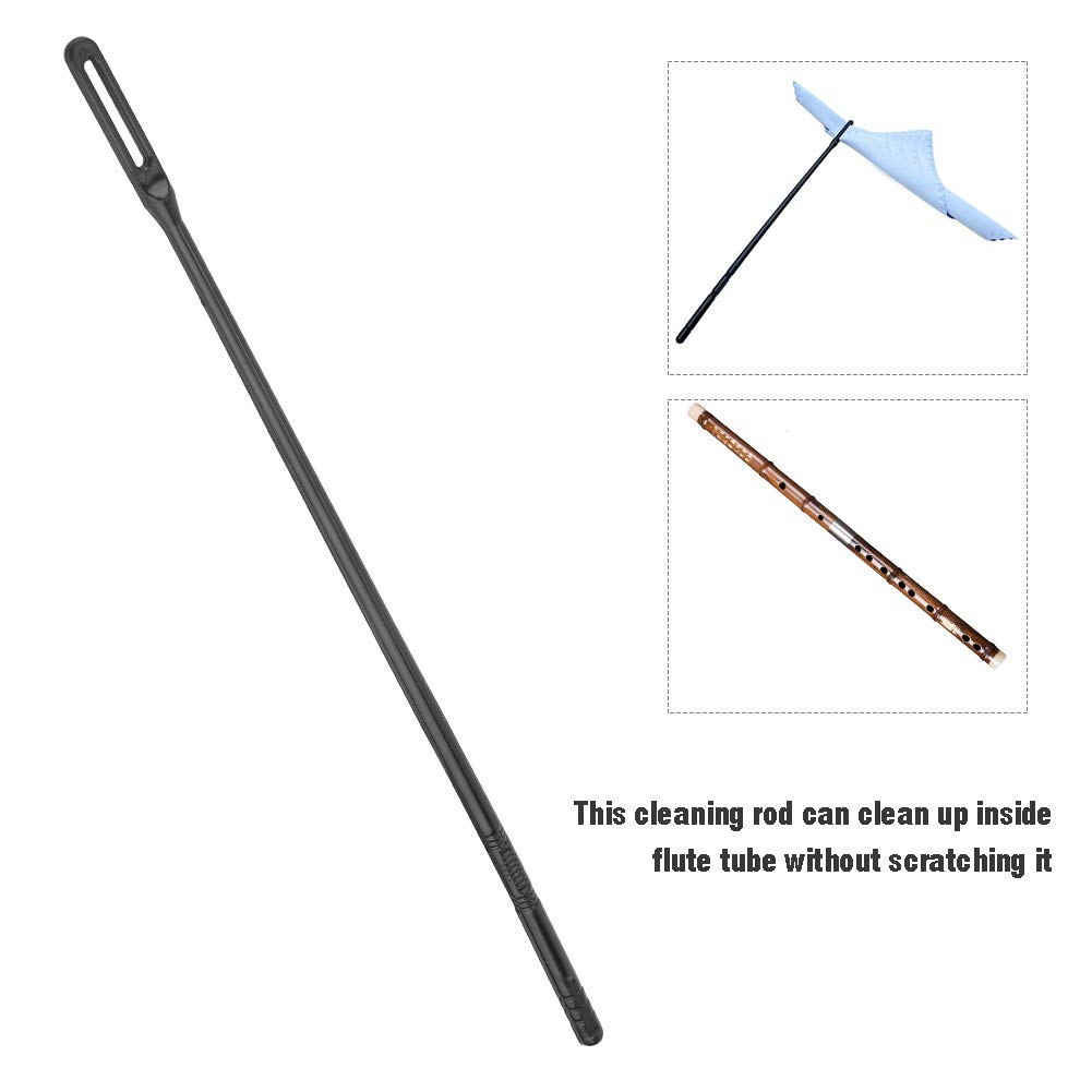 Flute Cleaning Kit - Piccolo & Woodwind Cleaning Rods for Maintenance | Perfect for Musicians & Students