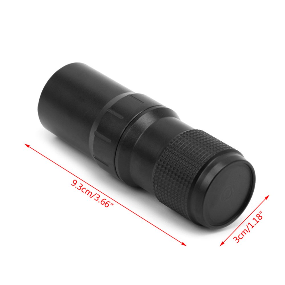 Waterproof EDC Capsule Tube - Portable Survival Waterproof Pill Container for Outdoor Adventures, Emergency Preparedness & Camping Gear (Black) | Compact First Aid Storage, Hiking Essentials & Tactical Survival Kit Accessory