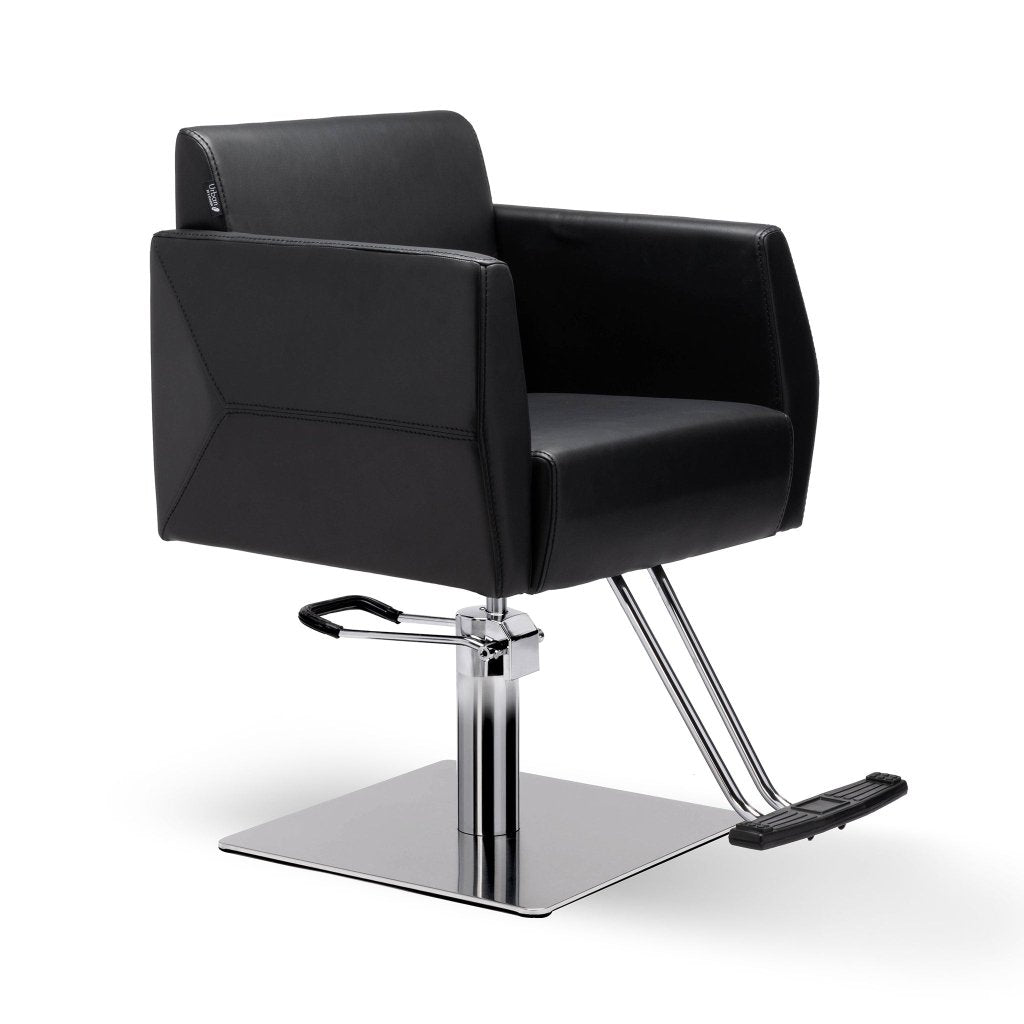 Lanvain® Lea Styling Chair 108 - Professional Salon Hairdressing Chair with Adjustable Height & 360° Swivel - Perfect for Hair Salons, Barbershops & Home Styling Stations