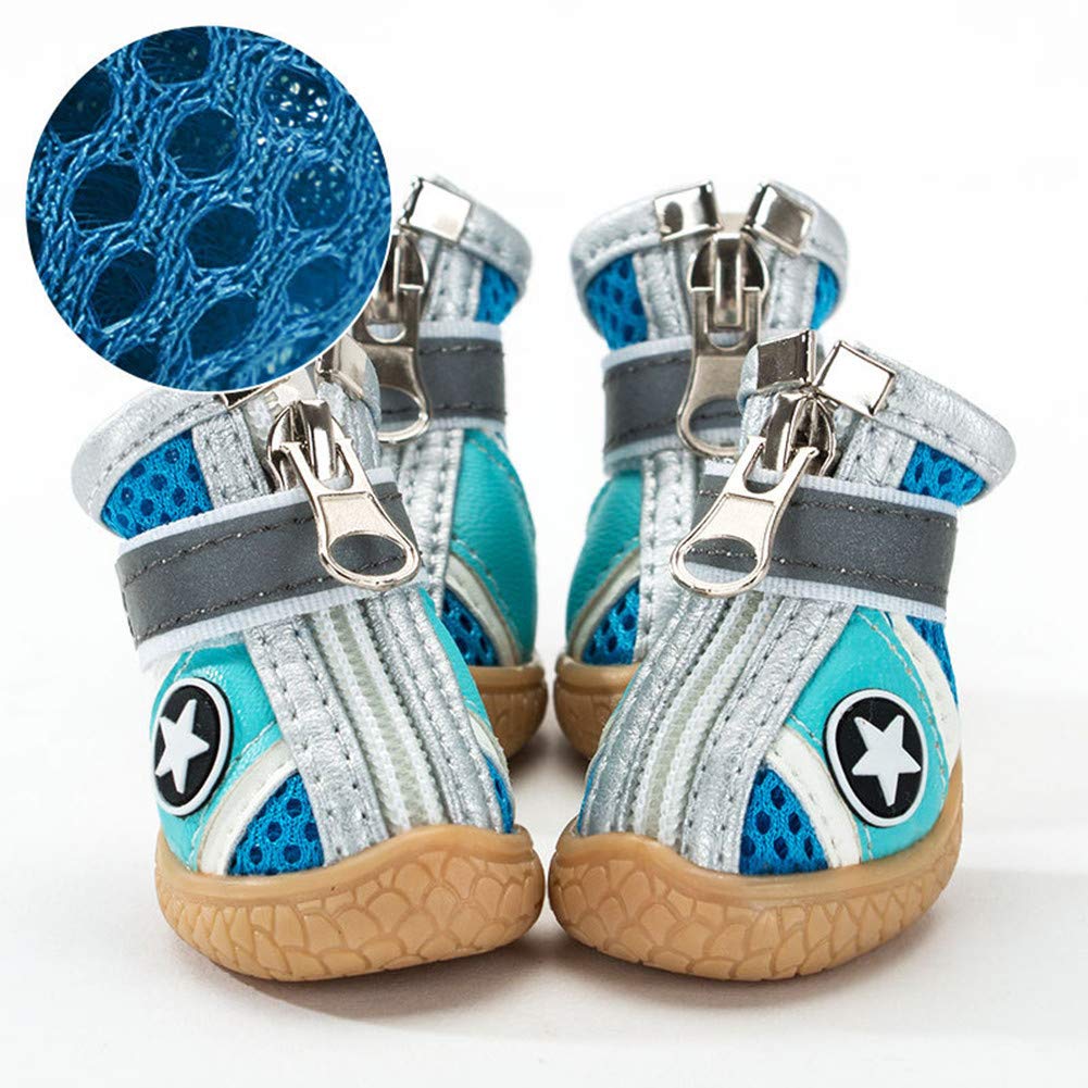 **Breathable Dog Shoes for Small Dogs & Cats - Non-Slip Pet Booties (Size 2#, 11) - Perfect for Walking, Hiking & Outdoor Adventures**