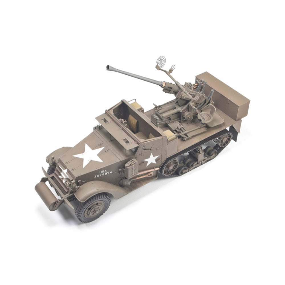 1/35 Scale AFV 35334 M34 40mm Gun Motor Carriage Military Vehicle Model Kit - Perfect for WWII Dioramas & Historical Collectors