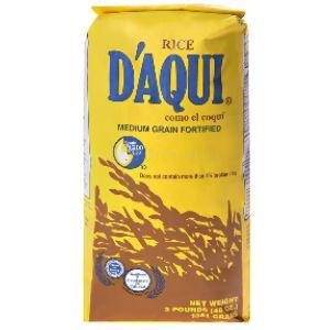 Premium Puerto Rican Medium Grain Rice - Arroz D'Aqui - 3 lb Bag for Authentic Latin Cooking & Rice Pudding