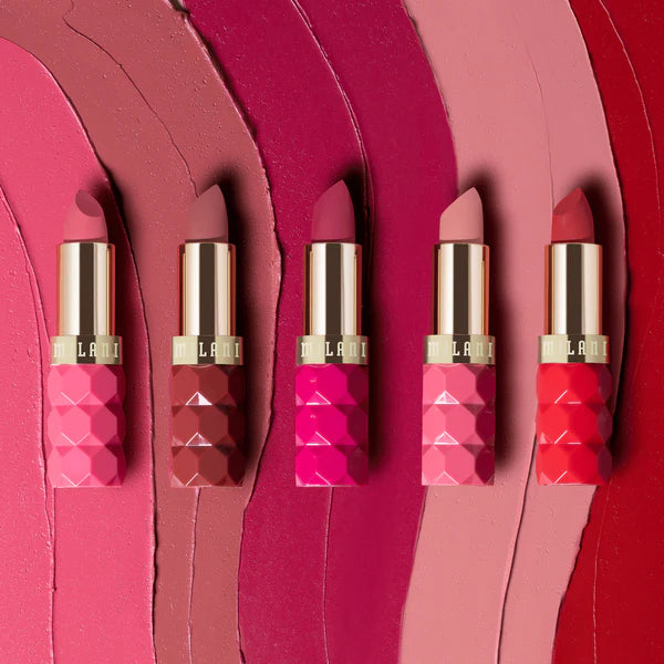 Milani Color Fetish Matte Lipstick - Long Lasting, Highly Pigmented Lip Color for Women | Perfect for Everyday Wear, Date Night & Special Occasions