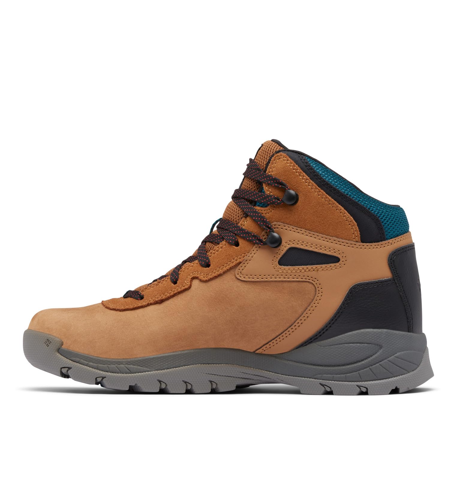 Columbia Men's Newton Ridge BC Nubuck Hiking Boots - Elk/Super Sonic - Size 46 EU - Waterproof & Durable for Outdoor Adventures, Trekking & Camping