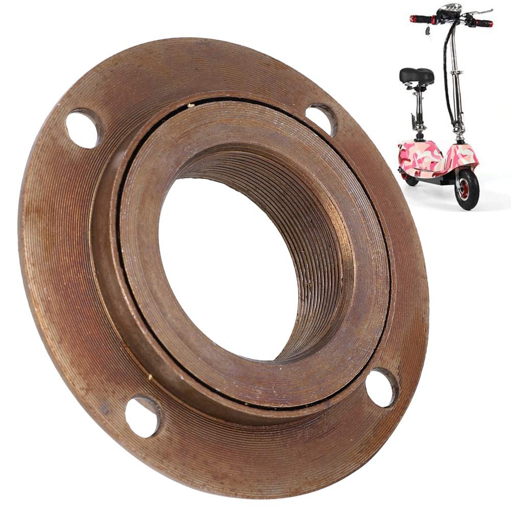 Electric Scooter Wheel - Metal 4-Hole Toothless Flywheel Replacement Wheel for Electric Scooters | Durable Scooter Accessory for Commuting & Outdoor Riding