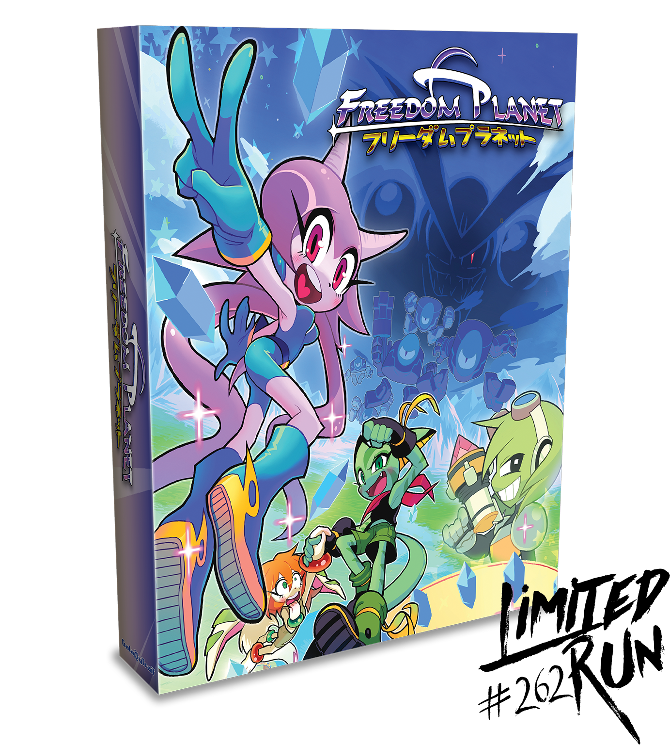 Freedom Planet Deluxe Edition PS4 Game - Limited Run #262 Collector's Item - Perfect for Retro Gaming Fans & Action-Adventure Enthusiasts