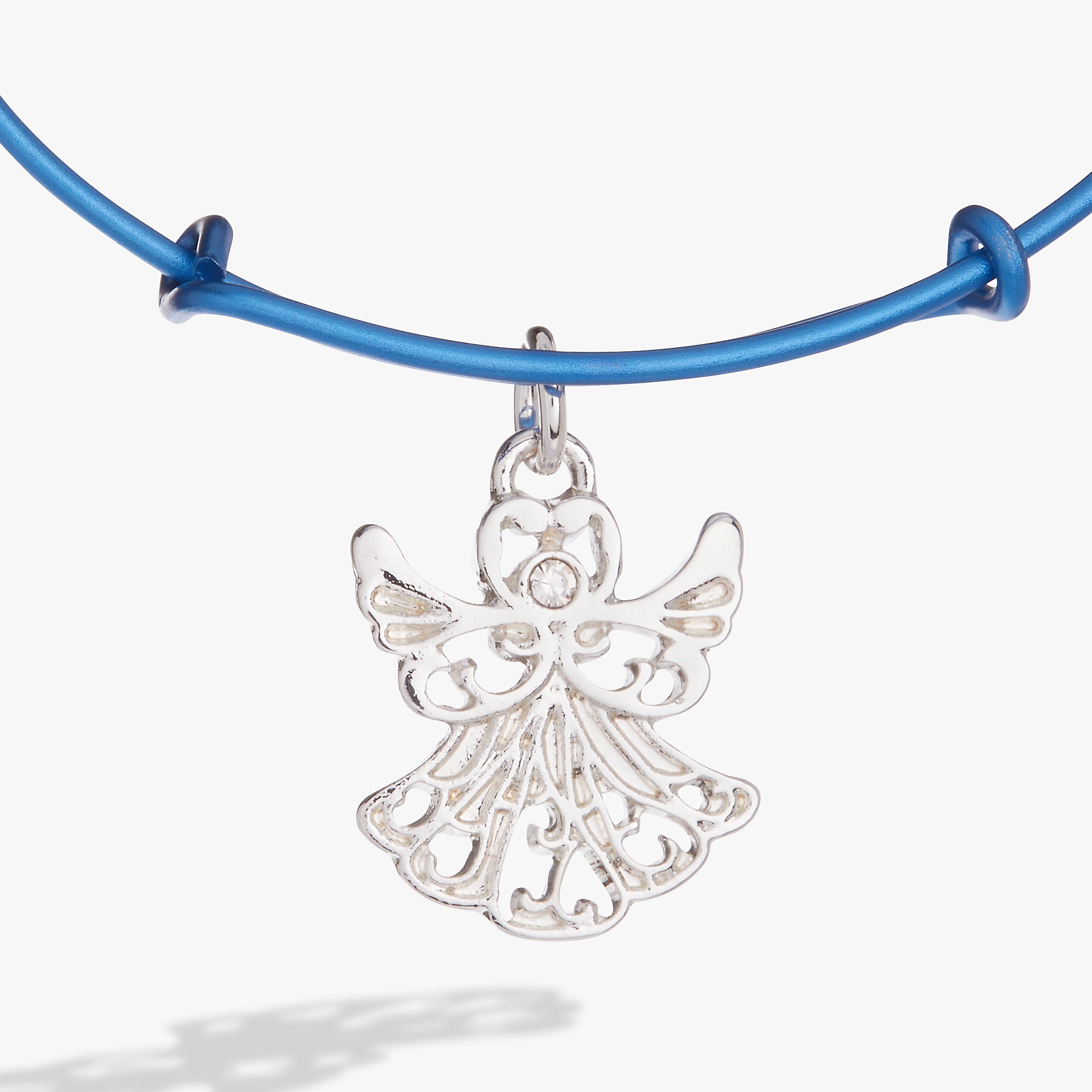 Colorful Holiday Angel Charm Bangle Bracelet - Christmas Gift for Women, Girls - Perfect for Parties, Festive Events & Holiday Celebrations