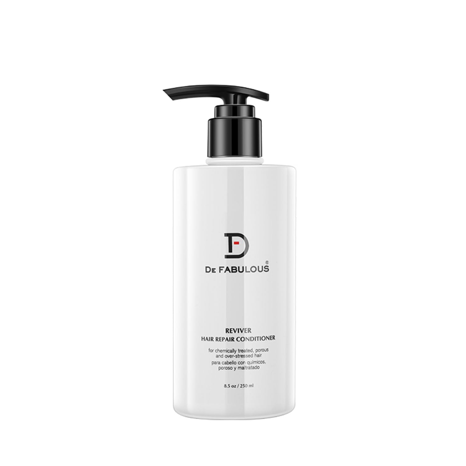 De Fabulous Reviver Hair Repair Conditioner 8.5 oz - Deep Moisturizing & Damage Treatment for Dry, Damaged Hair - UKC0801 | Salon-Quality Hair Care for Women & Men at Home
